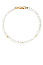 Bijoux Beaded Bracelet, 14k Yellow Gold & Pearls
